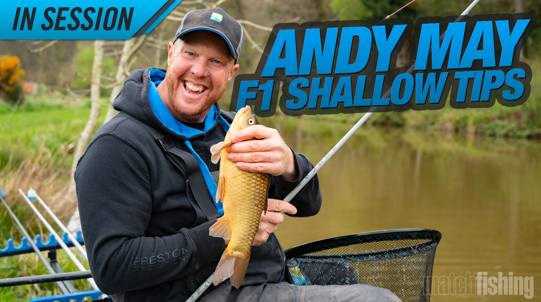 F1 Shallow Tips Andy May (Video) Match Fishing